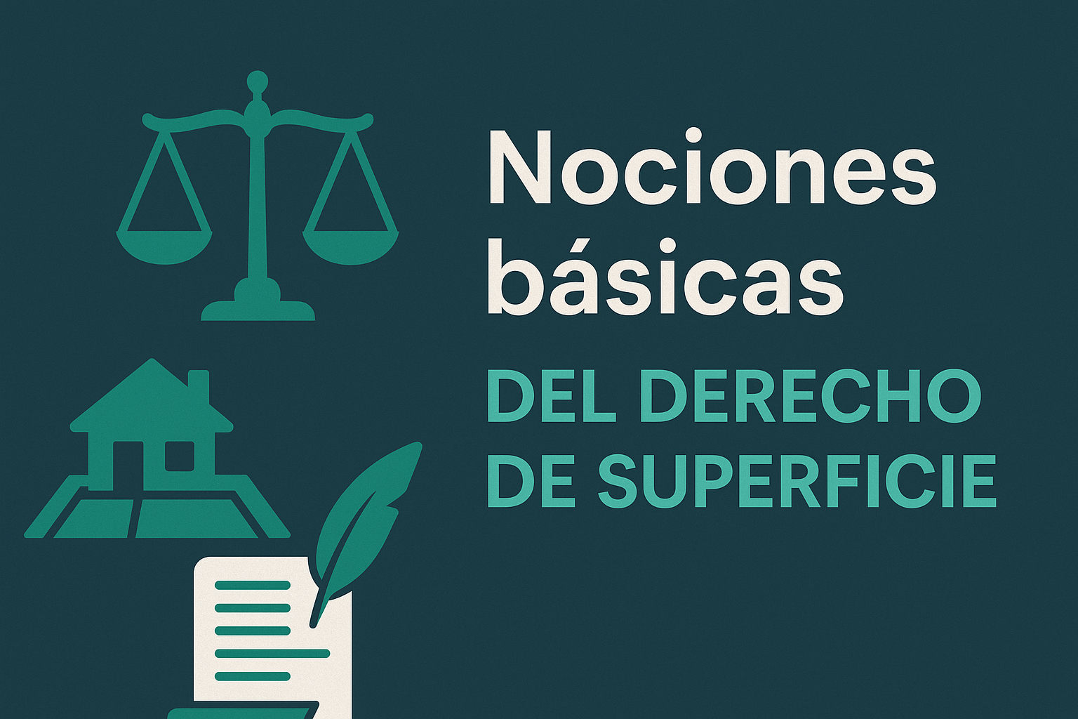 Nociones básicas del Derecho de Superficie