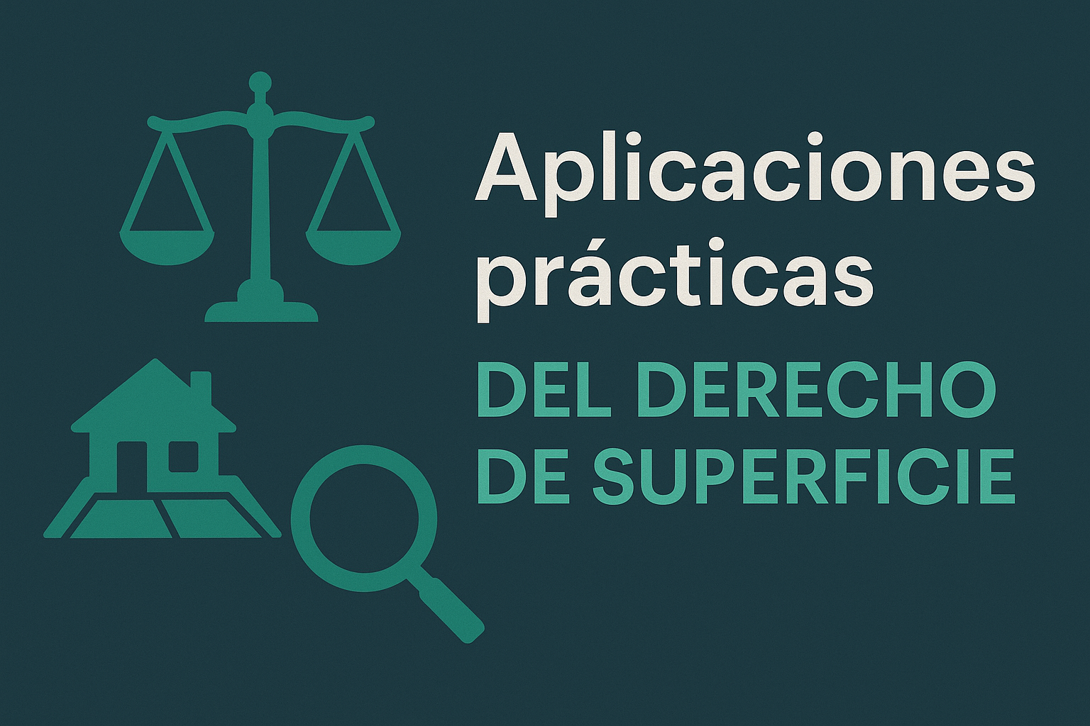 Aplicaciones practicas del Derecho de Superficie
